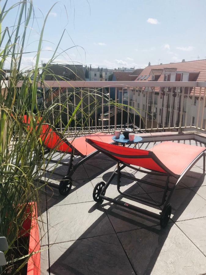 Апартаменты La Terrasse Vue Mer Du 42 Ferber, Plein Sud Wifi Вимере Экстерьер фото